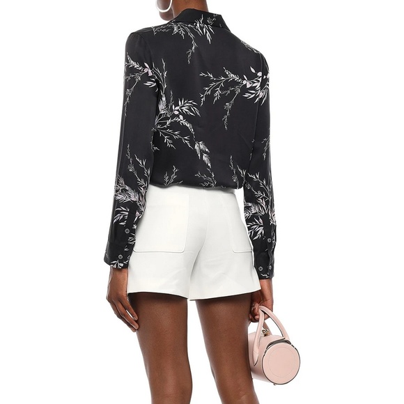 NWT Equipment Essential Floral Silk Blend Shirt | Button-Up Top Work Date Night - Picture 4 of 8